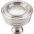 Edwardian Beaded Knob 1 5/16'' M1594  in Brushed Satin Nickel