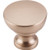 Dakota Bergen Knob 1 1/4'' M1605  in Brushed Bronze