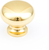 Traditional Traditional Designs Knob,  , 1-1/4" dia 706 in Polished Brass