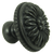 Dahlia Cabinet Knob CP82112  in Antique Black