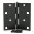 Square Corner Door Hinge - 2 Pack SMH40SQ  in Oil Rubbed Bronze