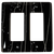 Plate Configuration-Double Duplex Outlet