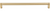 Pennington Bar Pull 11 11/32'' Honey Bronze