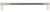 Pennington Appliance Pull 12'' Polished Nickel