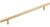 Hopewell Bar Pull 8 13/16'' Honey Bronze