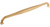 Transcend Contour Pull 12'' Honey Bronze Transcend Contour Pull 12'' Honey Bronze