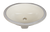 15'' Oval Undermount  Porcelain Bowl H8809  in Parchment