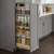 Wood Pantry Cabinet Pullout 14-12'' X 22-14'' X 53''.  PPO2-1454  in