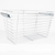 Closet Pullout Basket 16''D x 29''W x 17''H POB1-162917 in Polished Chrome