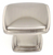 Builder's Choice 1-1/4'' Square Knob Satin Nickel 05253-15 in Satin Nickel