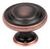 Builder's Choice 1-1/4'' Knob Oil Rubbed Bronze with Highlights 07015-OBH in Oil Rubbed Bronze