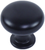 Matte Black 1-3/16'' (29.5mm) Diameter Knob