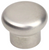Stainless Steel Mushroom Knob, 1-3/16-In Diameter, Brushed