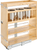 Rev-A-Shelf 9.25 in Base Cabinet Organizer w/ 3 Utensil Bins 449UT-BCSC-8C