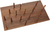 Rev-A-Shelf Large 39 x 21 Wood Peg Board System w/16 pegs 4DPS-WN-3921