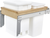 Rev-A-Shelf 15 in Compo+ Maple Top mount Pullout 4WCTM-18CKWHSCDM2