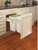 Rev-A-Shelf Double 35 Qrt Top mount Waste Container 4WCTM-24DM2-162