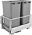 Rev-A-Shelf Double 50 Qrt Pull-Out Waste Container w/Rev-A-Motion 5149-2150DM-217