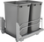 Rev-A-Shelf Double 35 Qrt Pull-out Waste Container Soft-Close 53WC-1835SCDM-217