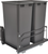 Rev-A-Shelf Double 50 Qrt Pull-out Waste Container Soft-Close 53WC-2150SCDM-213