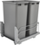 Rev-A-Shelf Double 50 Qrt Pull-out Waste Container Soft-Close 53WC-2150SCDM-217
