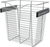 Rev-A-Shelf 18 in Chrome Closet Pullout Basket CB-181218CR-1