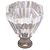 Octagon 1-1/4'' Crystal Knob with Satin Nickel Base