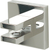 Contemporary II Bath Glass Shelf Brackets Only A8450-PC