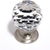 Swarovski Crystal 1 1/4'' Crystal Knob C210-CLR/SN