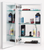 1000 Series WHITE CABINET W/ POLISHED MC11244-W