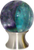 Rainbow Fluorite Sphere Cabinet Knob C35.RBFL.15