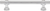 Dakota Bit Pull 5 1/16 Inch Polished Chrome M2708