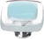 Reflective Light Aqua Knob with Polished Chrome Base K-702-PC