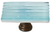 Texture Reed Light Aqua Long Knob with Base LK-801