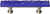 Skinny Glacier Deep Cobalt Blue Pull with Satin Nickel Base SP-221-SN