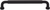 Coddington Dustin Pull 6 5/16'' cc Flat Black TK3203BLK