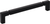Coddington Langston Pull 6 5/16'' cc Flat Black TK3223BLK