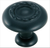 Inspirations 1-1/4'' diam Flat Black Cabinet Knob BP1585