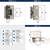 Functional Hardware 1/2'' Overlay Single Demountable Partial Wrap Cabinet Hinge - 1 Pair BPR8719