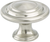 Traditional Advantage Four Brushed Nickel Ringed Knob 0931-1BPN-P