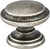 Euro Rustica Rustic Nickel Ringed Knob 2976-1RN-C