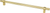 Radial Reign 12'' CC Modern Brushed Gold Appliance Pull 5053-4MDB-P