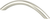 Contemporary Advantage Three 96mm CC Brushed Nickel Arch Pull 7920-2BPN-P