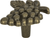 Nature Vineyard Grapes Knob 2'' Burnished Bronze 2173-BB