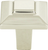 Trocadero Small Square Knob 1'' Polished Nickel 283-PN