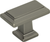 Sutton Place Rectangle Knob 1 7/16'' Slate 290-SL