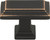 Sutton Place Rectangle Knob 1 7/16'' Venetian Bronze 290-VB