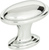 Austen Oval Knob 1 5/16'' Polished Chrome 316-CH