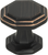 Dickinson Octagon Knob 1 1/4'' Venetian Bronze 319-VB