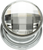 Crystal Large Round Knob 7/8'' Polished Chrome 3197-CH